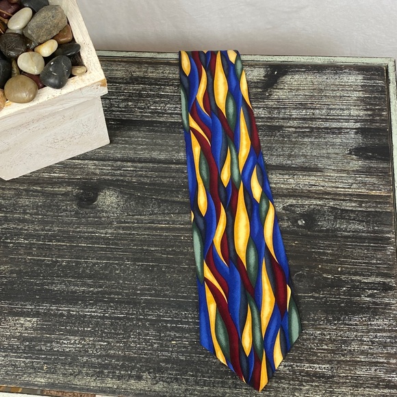 Jerry Garcia Silk Scotch Cocktail Collection Neck Tie - Picture 1 of 3